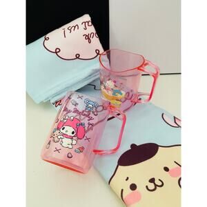 Little Twin Stars and Friends Bath Towel and Toothbrush Mouthwash Cups